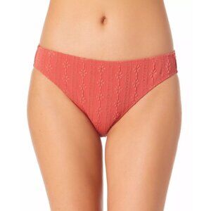 California Waves Juniors Size Medium Textured Hipster Bikini Swim Bottoms 1862